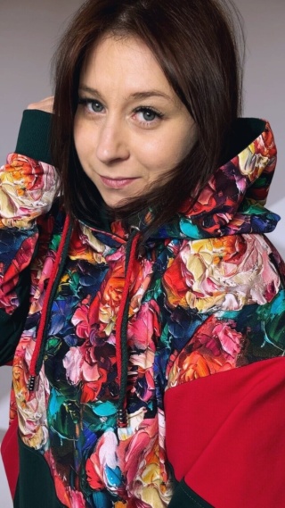 Bluza Dresowa Oversize FLORAL POWER