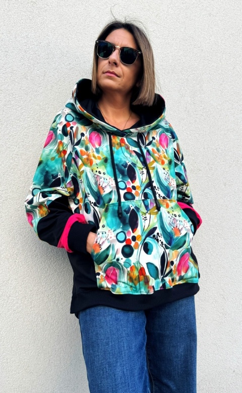 Bluza dresowa oversize PAINTER'S SKY