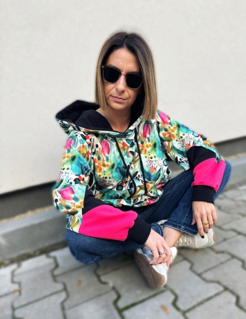 Bluza dresowa oversize PAINTER'S SKY