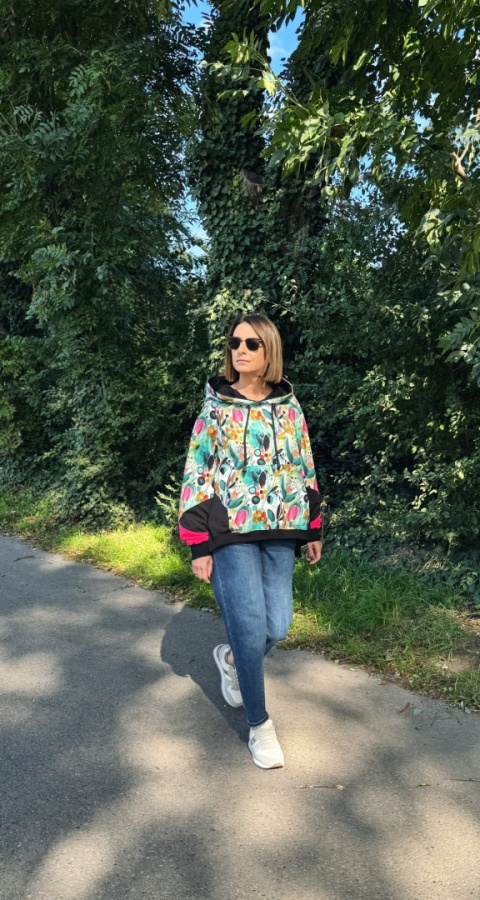 Bluza dresowa oversize PAINTER'S SKY