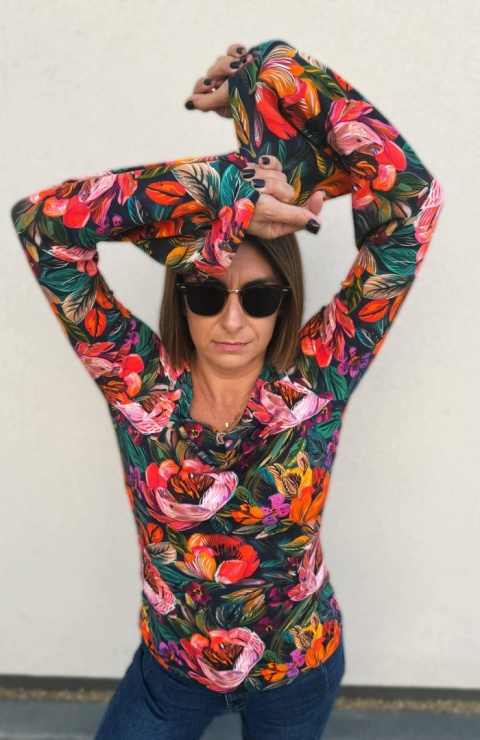 Bluzka bawełniana ESSENCE WATERCOLOUR