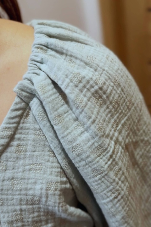 Bluzka muślinowa MIST mint