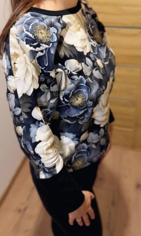 Bluzka bawełniana AURA quiet garden