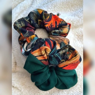 Box Prezentowy - Scrunchie maxi Bottle GREEN