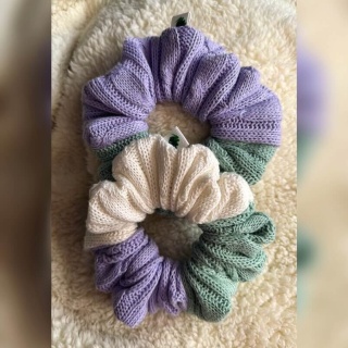 Box Prezentowy - Scrunchie maxi LAVENDER Sweater