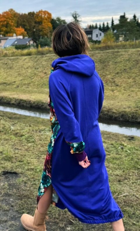 Sukienka bawełniana NOTHING MORE violet