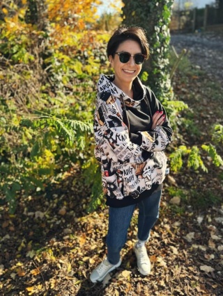 Bluza dresowa oversize MEOW&CHILL