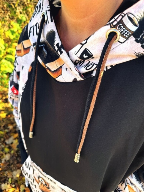 Bluza dresowa oversize MEOW&CHILL