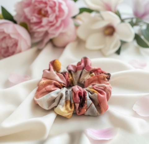 Scrunchie/Frotka MAXI – Bloom – zestaw 2 szt