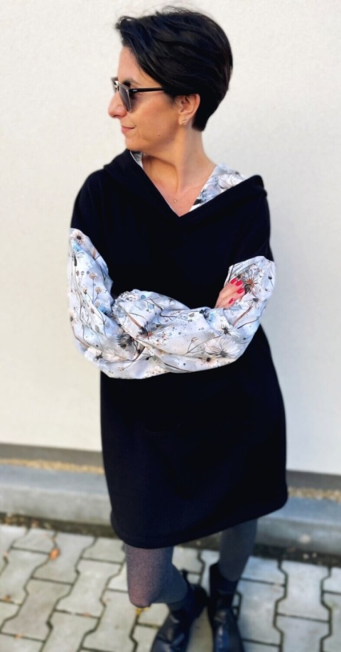 Sukienka bawełniana SOFT WHISPER Black