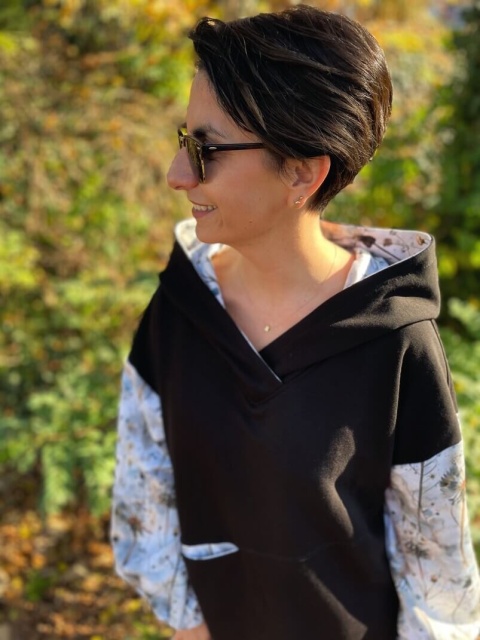 Sukienka bawełniana SOFT WHISPER Black