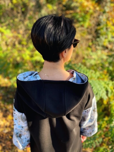 Sukienka bawełniana SOFT WHISPER Black