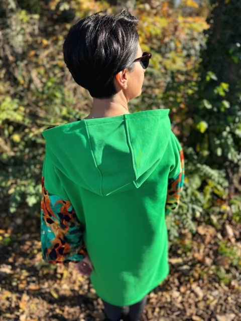 Sukienka bawełniana SOFT WHISPER Green