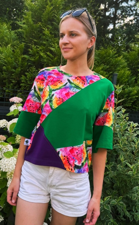 Tshirt bawełniany Ease WATERMELON