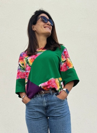 Tshirt bawełniany Ease WATERMELON