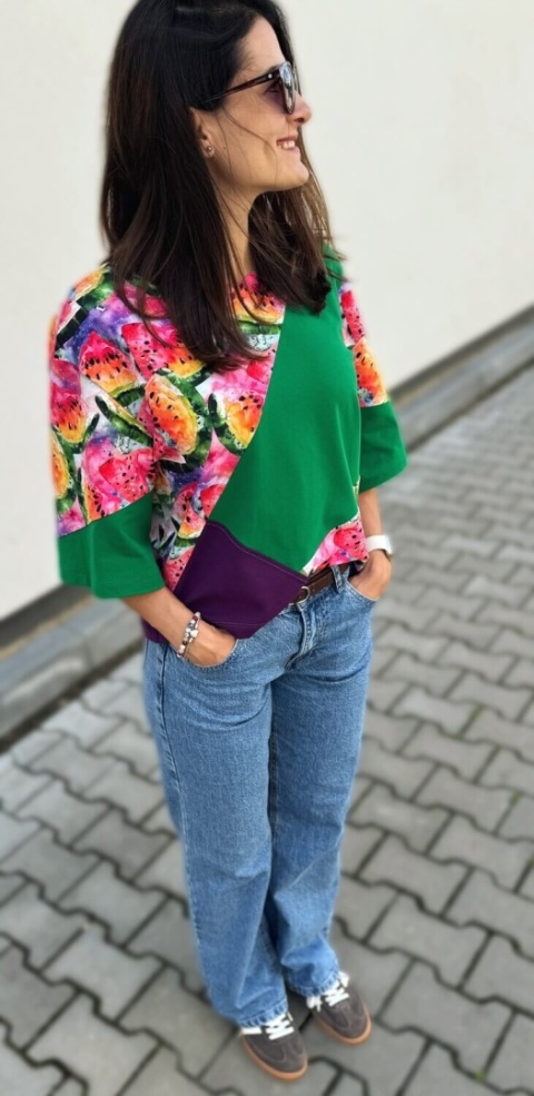 Tshirt bawełniany Ease WATERMELON