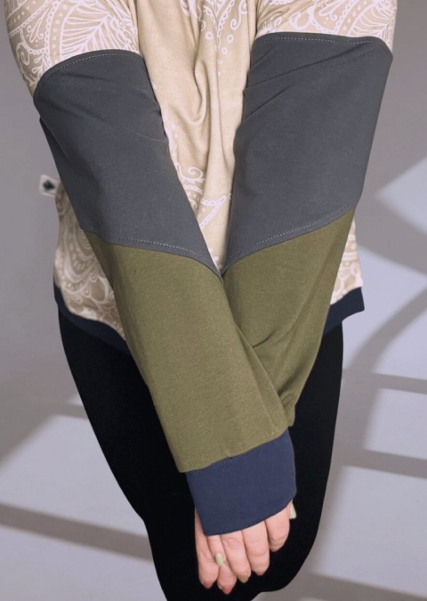 Bluza Dresowa Oversize crewneck BOTANIC SOFT