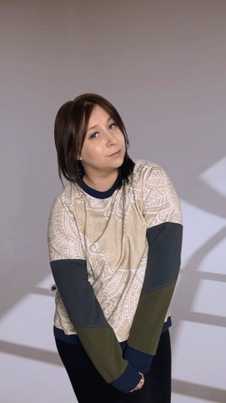 Bluza Dresowa Oversize crewneck BOTANIC SOFT