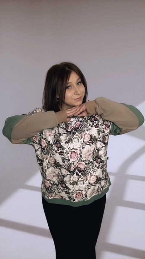 Bluza Dresowa Oversize Damska BOTANIC SOFT