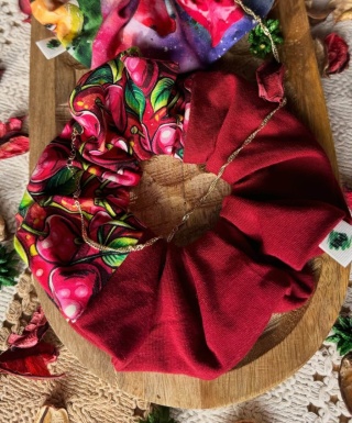 Scrunchie/Frotka MAXI Fruit Mix - zestaw