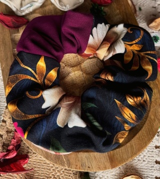 Scrunchie/Frotka MAXI Lace Mix - zestaw