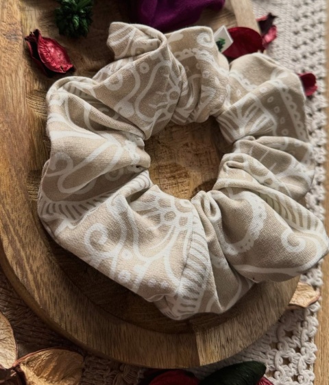 Scrunchie/Frotka MAXI Lace Mix - zestaw