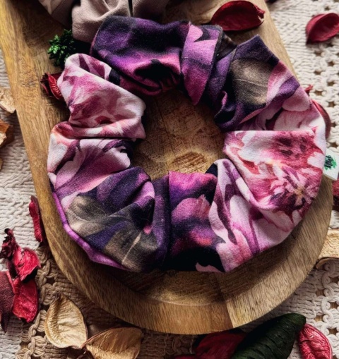 Scrunchie/Frotka MAXI Lace Mix II - zestaw