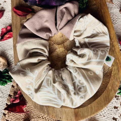 Scrunchie/Frotka MAXI Lace Mix II - zestaw
