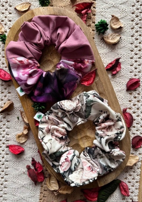 Scrunchie/Frotka MAXI MIX IV - zestaw