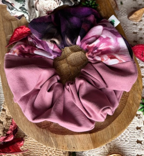 Scrunchie/Frotka MAXI MIX IV - zestaw