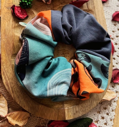 Scrunchie/Frotka MAXI MIX III - zestaw