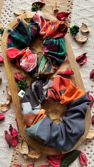 Scrunchie/Frotka MAXI MIX VI - zestaw