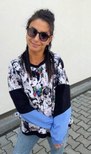 Bluza Dresowa Oversize ICON POP-ART