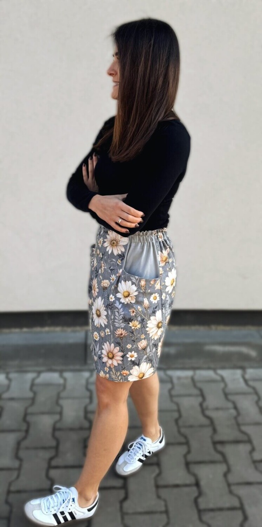 Spódnica Bawełniana Flow Daisy - obrazek 2