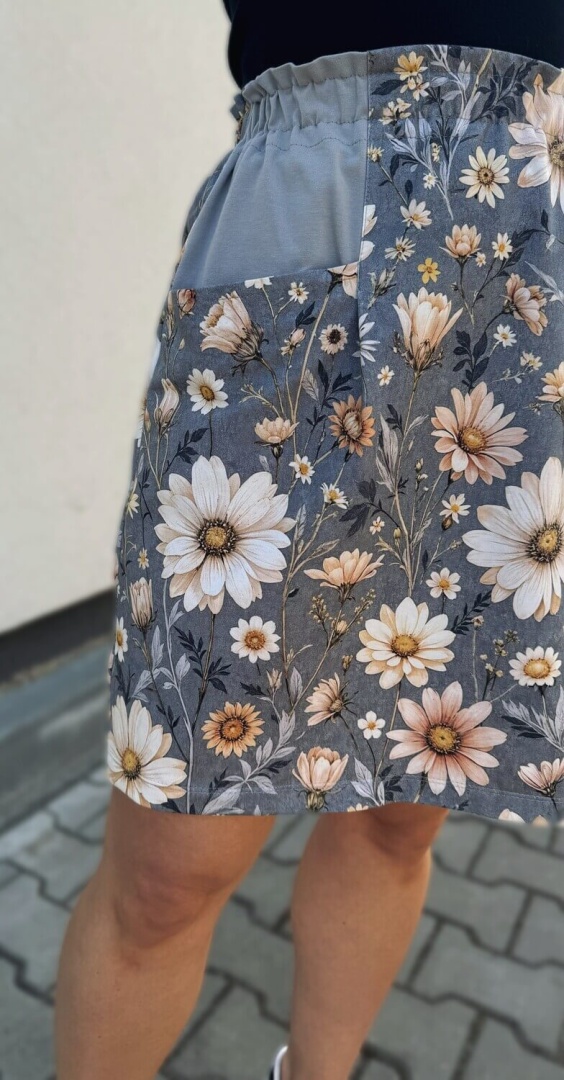 Spódnica Bawełniana Flow Daisy - obrazek 3