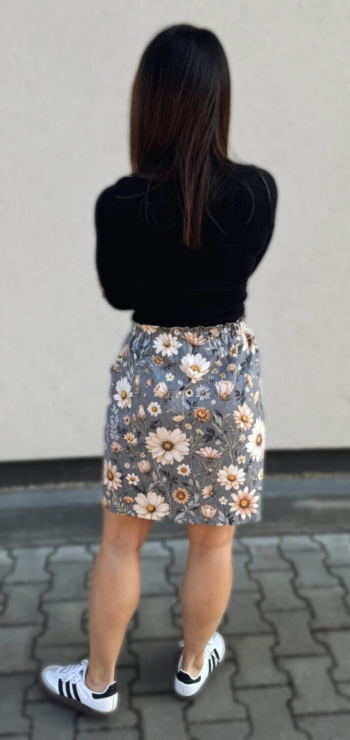 Spódnica Bawełniana Flow Daisy - obrazek 4